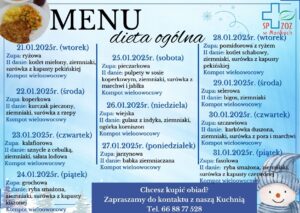 Menu 21.01.2025-31.01.2025r.