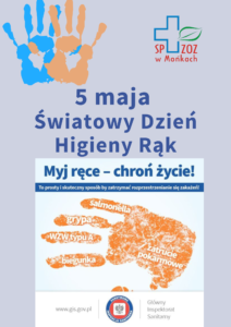 5 maja Światowy Dzień Higieny Rąk