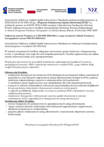 Projekt grantowy FENX "Wsparcie Podstawowej Opieki Zdrowotnej (POZ)