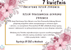 Światowy Dzień Zdrowia i Dzień Pracownika Ochrony Zdrowia