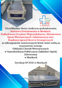 PODZIĘKOWANIE