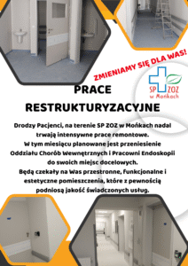 Prace restrukturyzacyjne