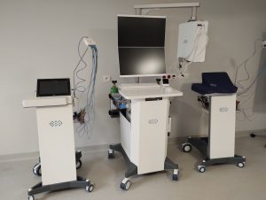 Zestaw do badań wysiłkowych i ergospirometrii zakupiony w ramach środków z Krajowego Planu Odbudowy i Zwiększania Odporności